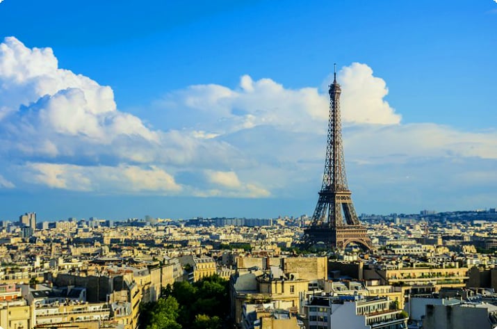 15 parhaiten arvioitua nähtävyyttä Ranskassa