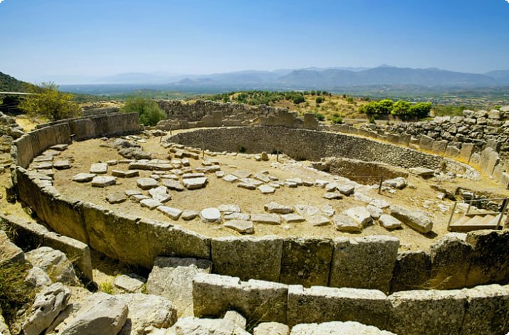 Mycene: de legendarische stad uit de Griekse mythologie