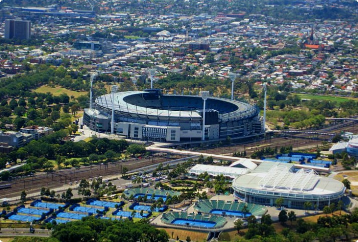 Melbourne Cricket Ground y el Museo Nacional del Deporte