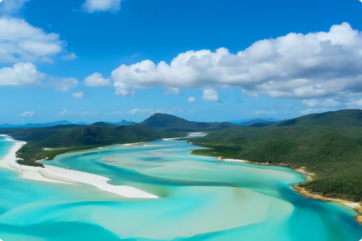 Hill Inlet in the Whitsundays