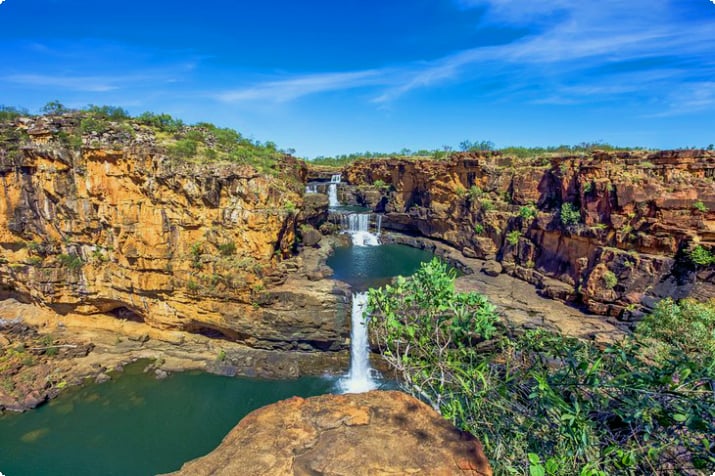 Mitchell Falls en la región de Kimberley