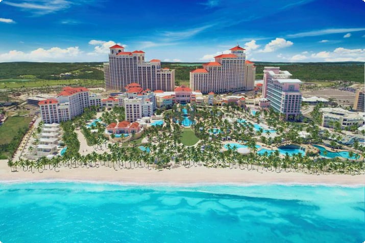 11 курортов с самым высоким рейтингом в Нассау, Багамы