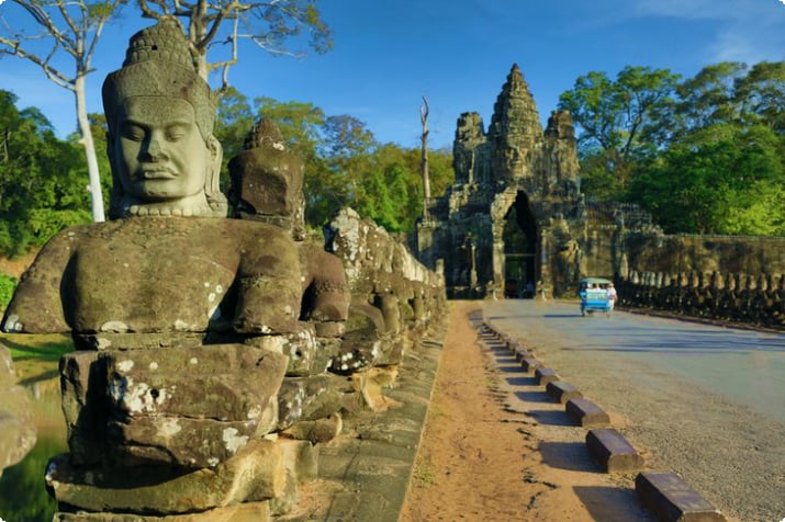 Porta sud di Angkor Thom, Siem Reap