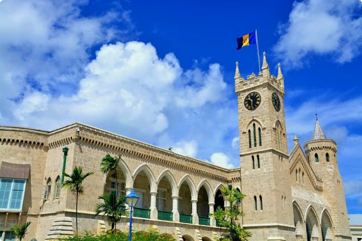 Bridgetown, Barbados'taki Parlamento Binaları