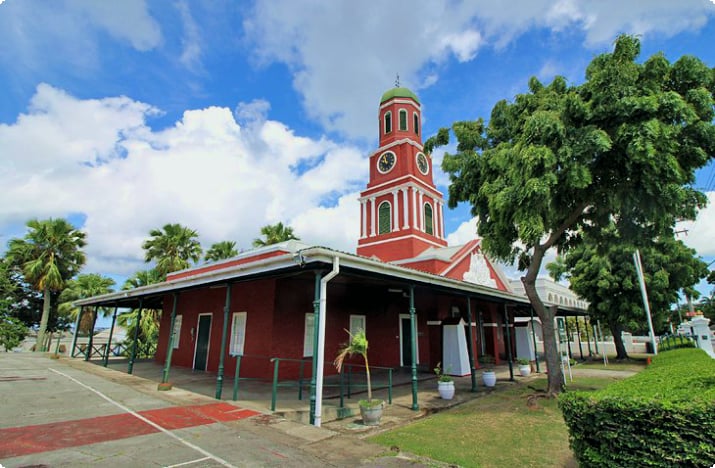 Wachthuis bij het Barbados Garrison