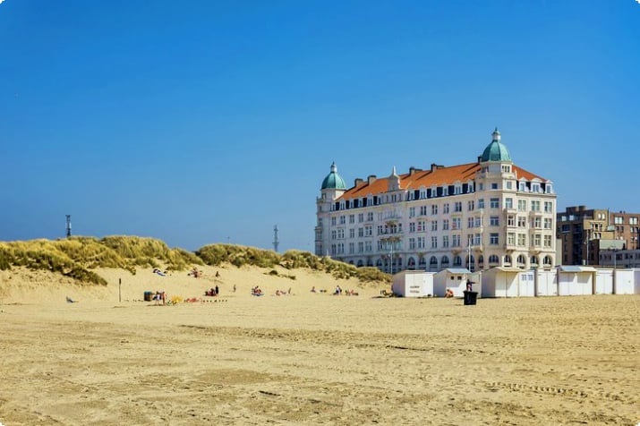 Strand von Zeebrügge, Belgien