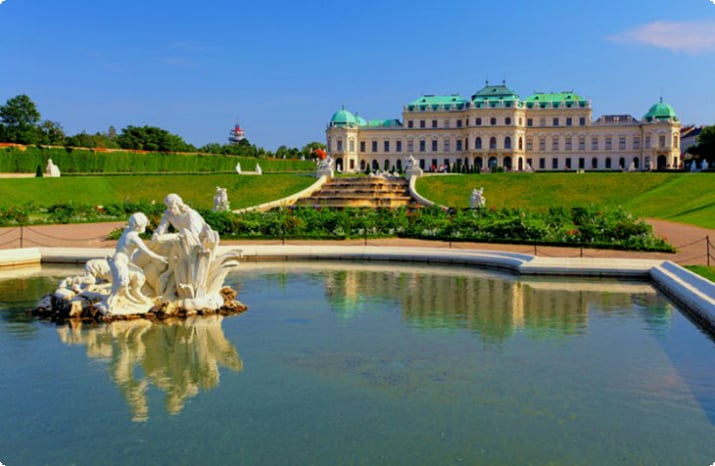 Венские дворцы Бельведер
