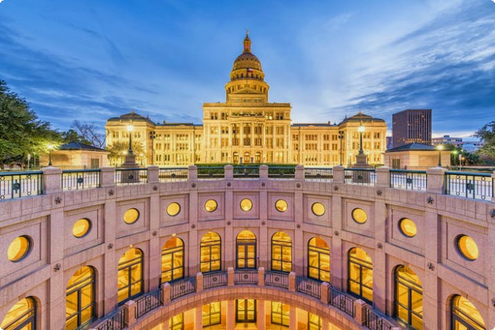 Gebäude des Texas State Capitol in Austin, Texas