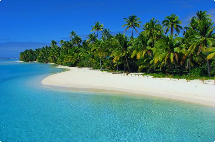 One Foot Island, Aitutaki, The Cook Adaları