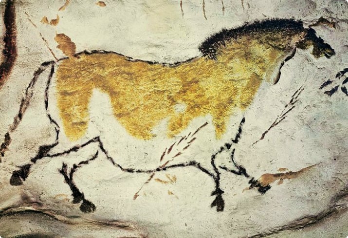 Доисторическая живопись в пещере Ласко