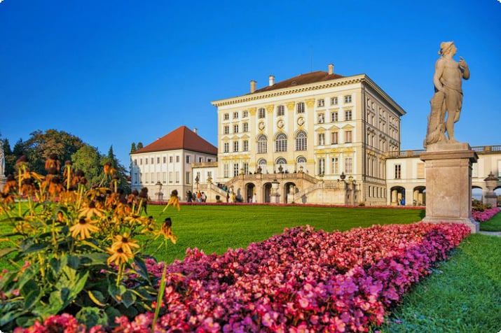 Замок и сады Нимфенбург в Мюнхене, Германия