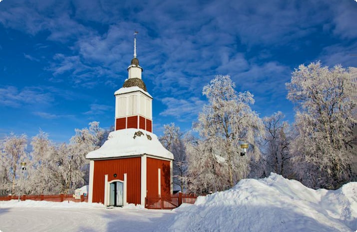 Jukkasjärvi Kościół Kyrka