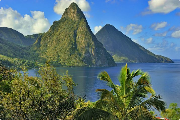 The Pitons on St. Lucia