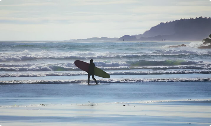 Surfer w Tofino