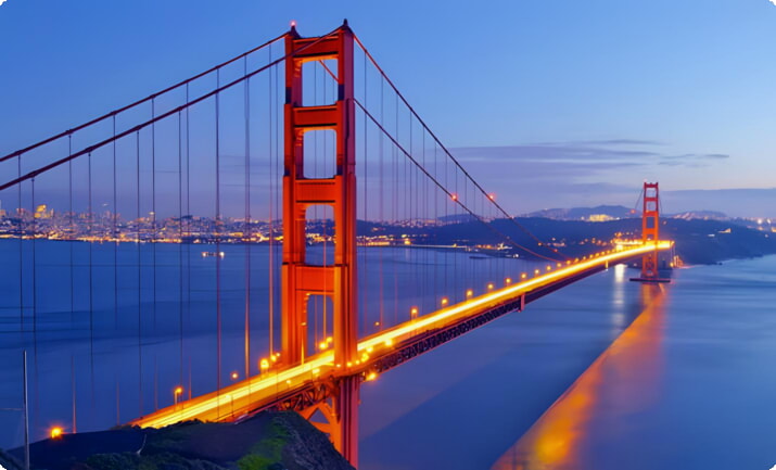 Сан-Франциско и мост Золотые Ворота