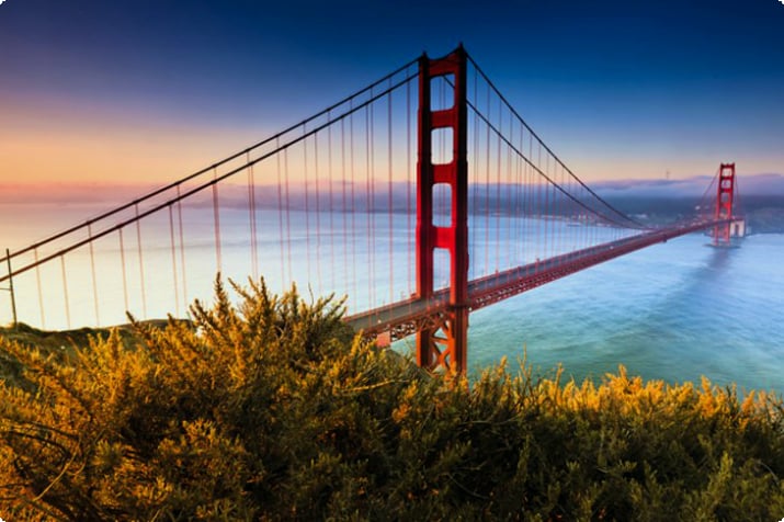 23 самых популярных туристических достопримечательности в Сан-Франциско