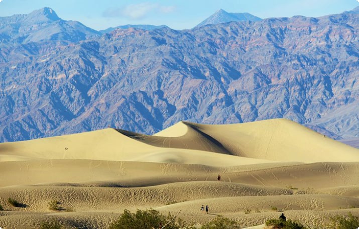 Песчаные дюны в Национальном парке Долины Смерти