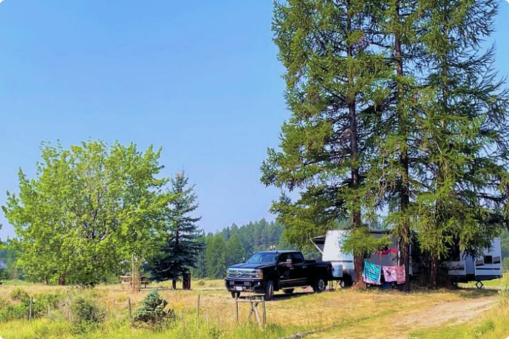 campingplaats bij Arosa Ranch