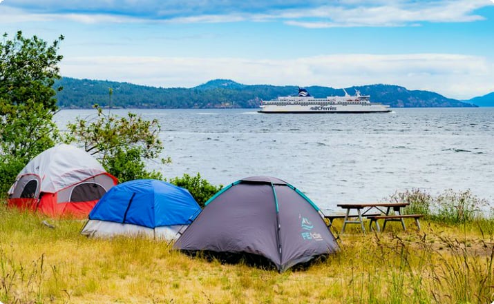 Die 3 besten Campingplätze auf Salt Spring Island, BC