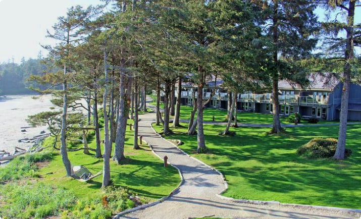 Grounds of the Pacific Sands Beach Resort