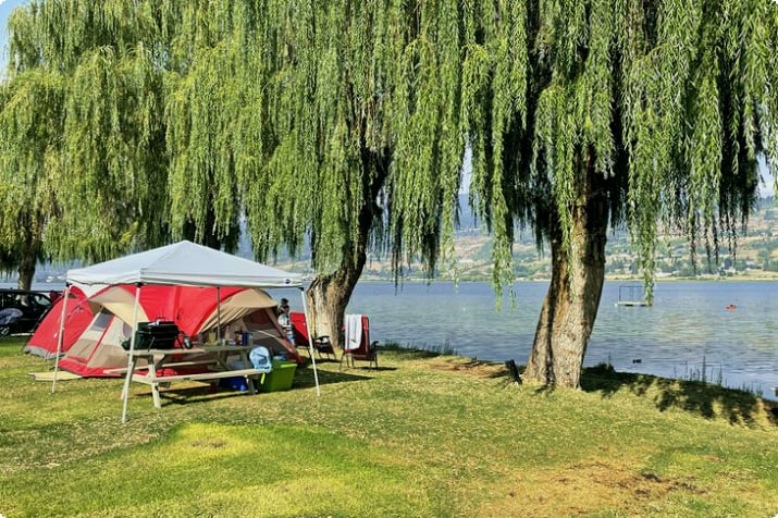 Swan Lake matkailuautojen puisto ja leirintäalue