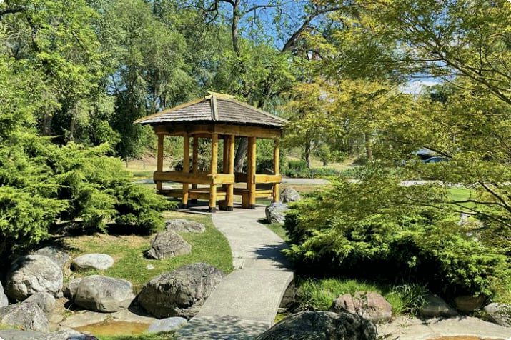 Japans prieel in Polson Park