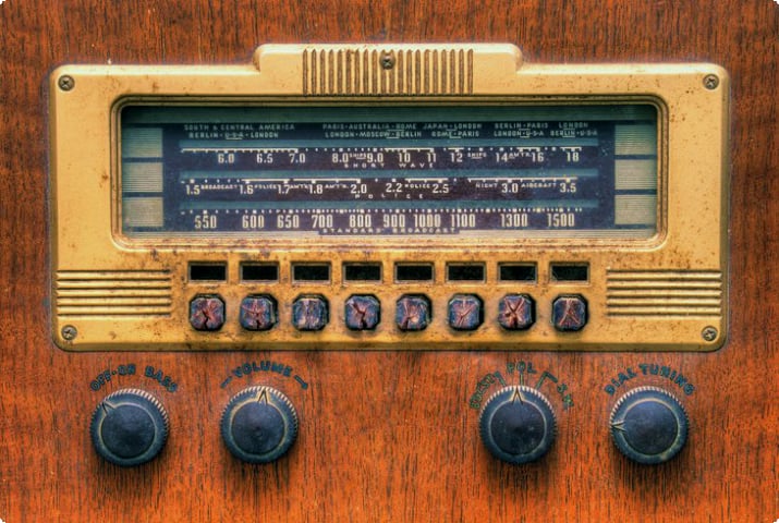 Antieke radio