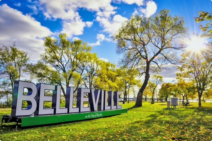 Belleville sign