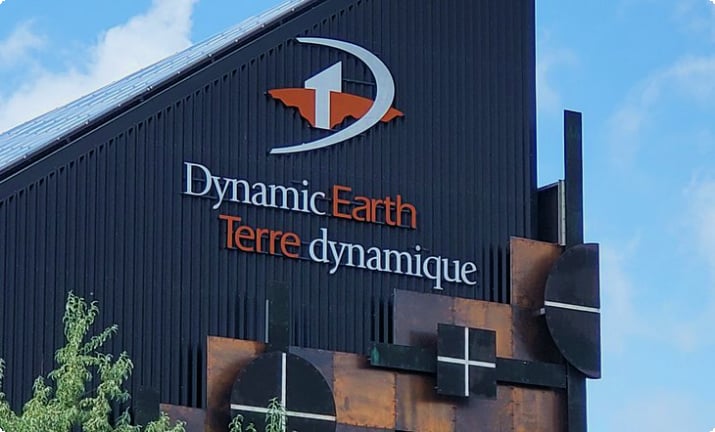 Sign for Dynamic Earth