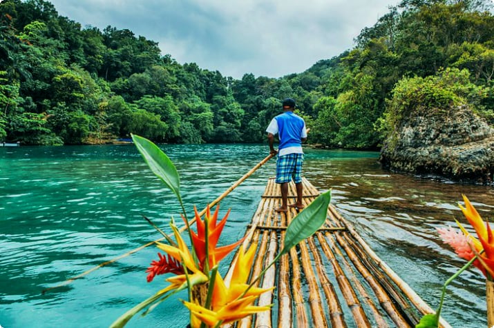 Rafting en Jamaica