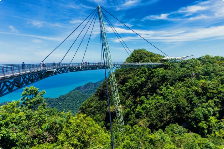 Sky Bridge sull'isola di Langkawi
