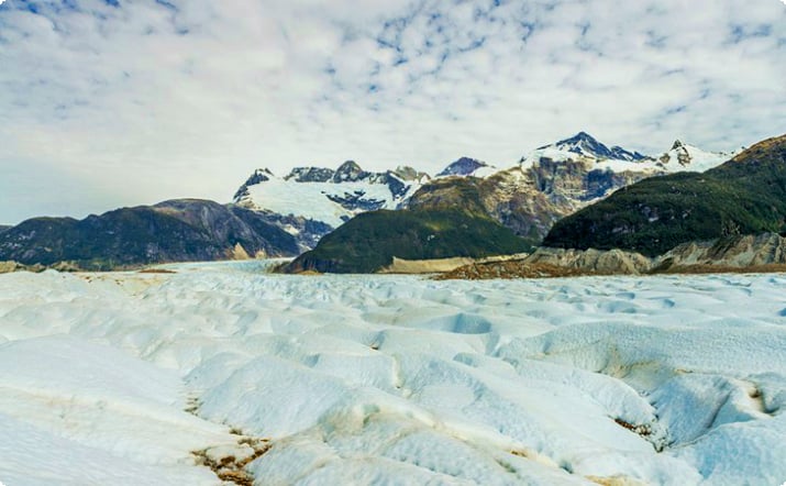 Die Eiswanderung auf dem Exploradores-Gletscher