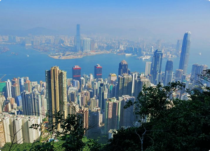 Вид на Гонконг с пика