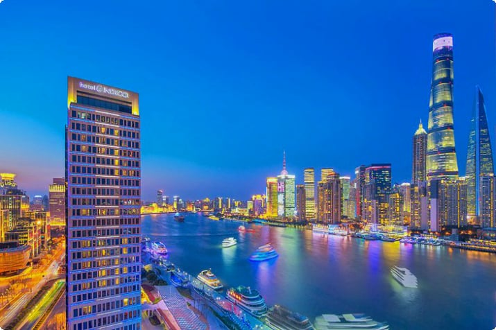 15 parasta hotellia Shanghaissa