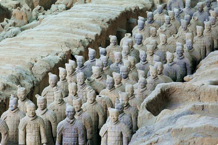 Terrakottahæren, Kina