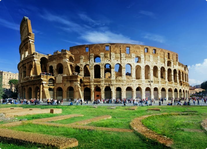 Colosseums yttervegg