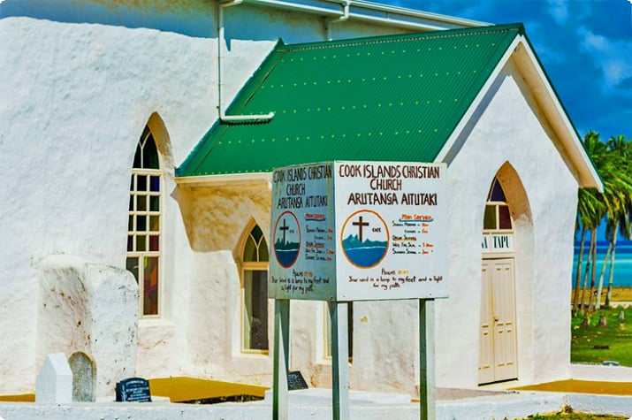 Христианская церковь в Арутанге, Аитутаки
