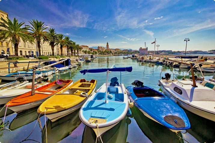 Missä yöpyä Splitissä: Parhaat alueet ja hotellit