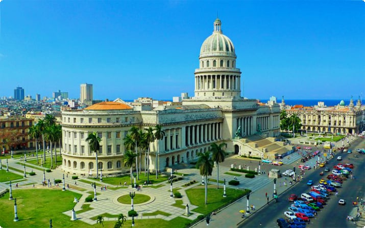 The National Capitol Building in Havana