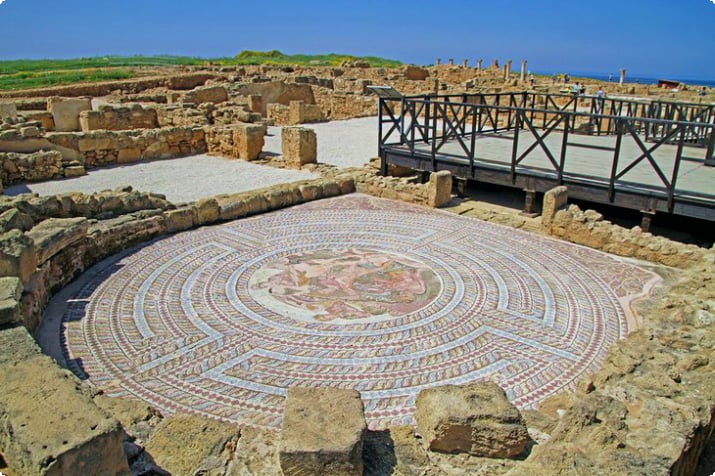 Mosaic at the House of Dionysus