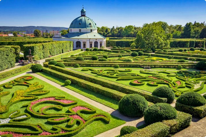 Garten des Schlosses Kromeriz