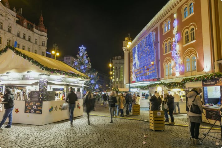 Weihnachtsmarkt Náměstí Republiky