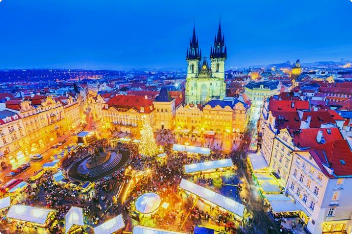 11 parasta joulutoria Prahassa
