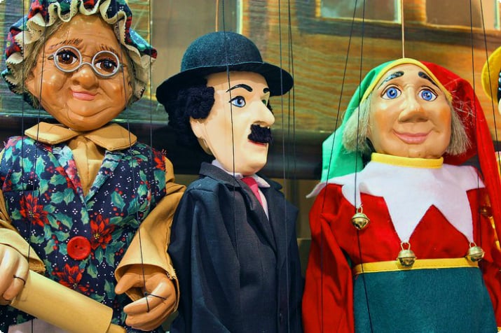Marionetten in Prag