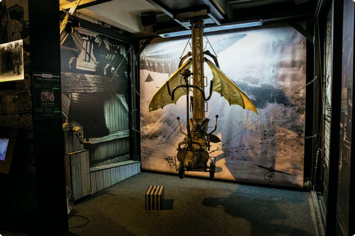 Flugmaschine im Karel-Zeman-Museum