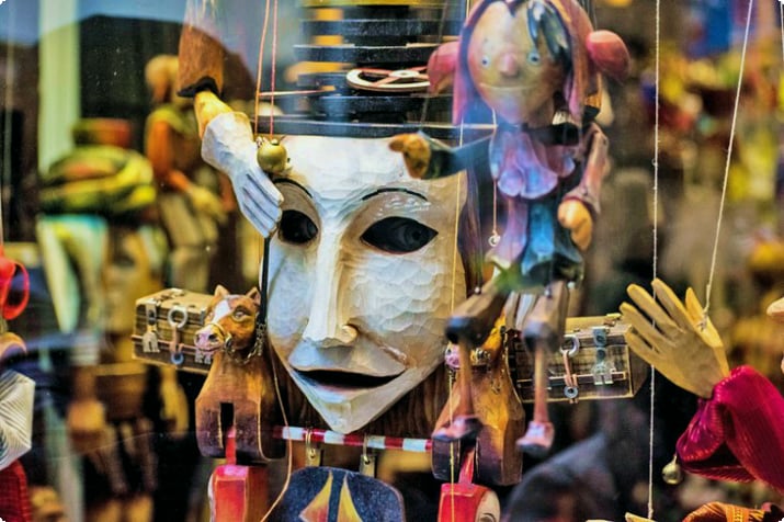Sklep z marionetkami w Pradze