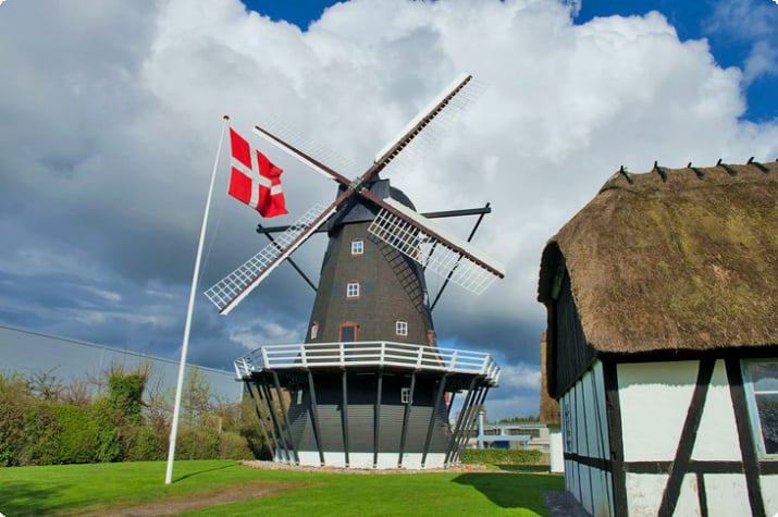 Moulin à vent d'Ejegod à Nykøbing