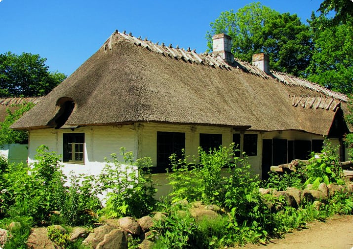 Casa antigua en Frilandsmuseet