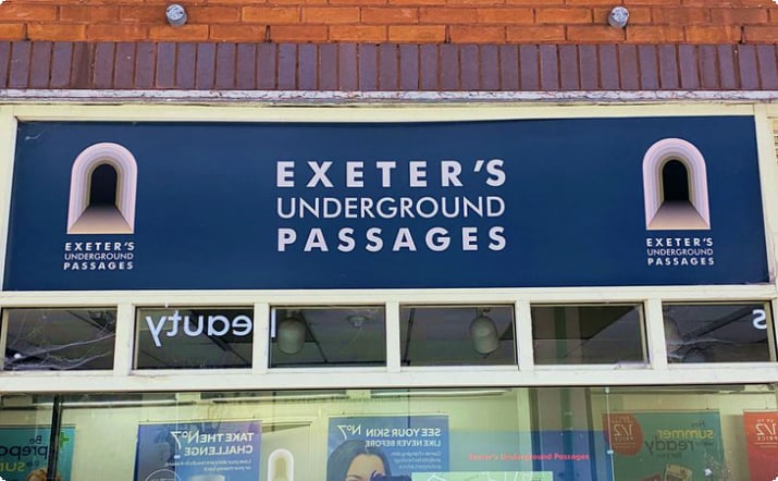 i passaggi sotterranei di Exeter