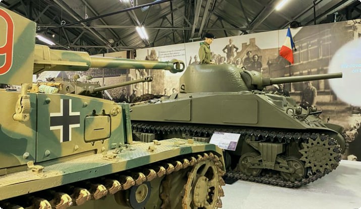 Panzermuseum auf dem Militärstützpunkt Bovington
